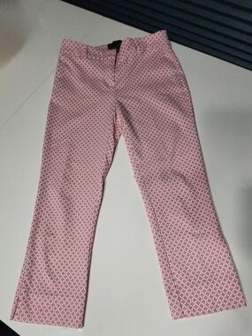 Summer Is Coming! Cynthia Rowley Women's Pink Whitel Straight Leg Pant Size 2